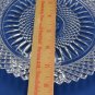 Fostoria for Avon 92nd Anniversary plate 1978 Clear Crystal Diamond Point