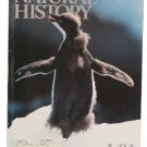 Natural History Magazine January 1991 Adelie Penguin Cover / Artic Eden