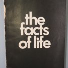 VTG Institute of Life Insurance Advert Booklet "Facts of Life" 1960s No date