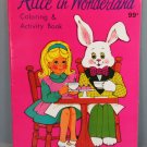 VTG Landoll Alice in Wonderland Coloring & Activity Book 1989 VTG Landoll Alice in Wonderland Coloring & Activity Book 1989