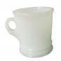 VTG Avon Shaving Mug Blue Steam Engine Locomotive Milk Glass Cup
