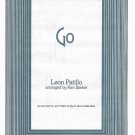 Go Vintage Sheet Music Leon Patillo Dayspring 1981 SATB