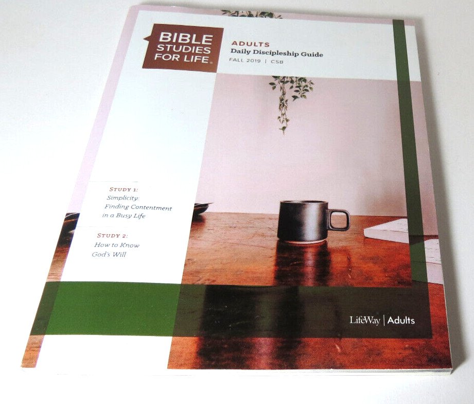 Bible Studies for Life Daily Discipleship Guide FALL 2019