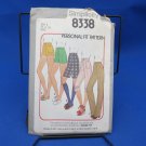 Simplicity 8338 Sewing Pattern Misses Pants Shorts 5 Lengths Size 14 16 1977