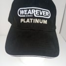 Black and White Advance Auto Cap Wearever Platinum Strao Back Hat
