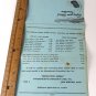 1947-1948 Massachusetts Steamship Lines "Reservation Bureau" Form Unmarked Rare