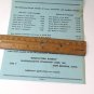 1947-1948 Massachusetts Steamship Lines "Reservation Bureau" Form Unmarked Rare
