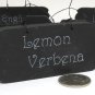 Unbranded 12 Wooden Small Hanging Wall Decor Spice Tags White on Black