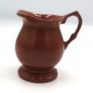 Unbranded  Vintage Miniature Water Pitcher Chesnut Brown for Home Decor