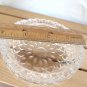 Forever Crystal Clear Trinket Dish/Box Missing Top Cut Crystal Floral Design