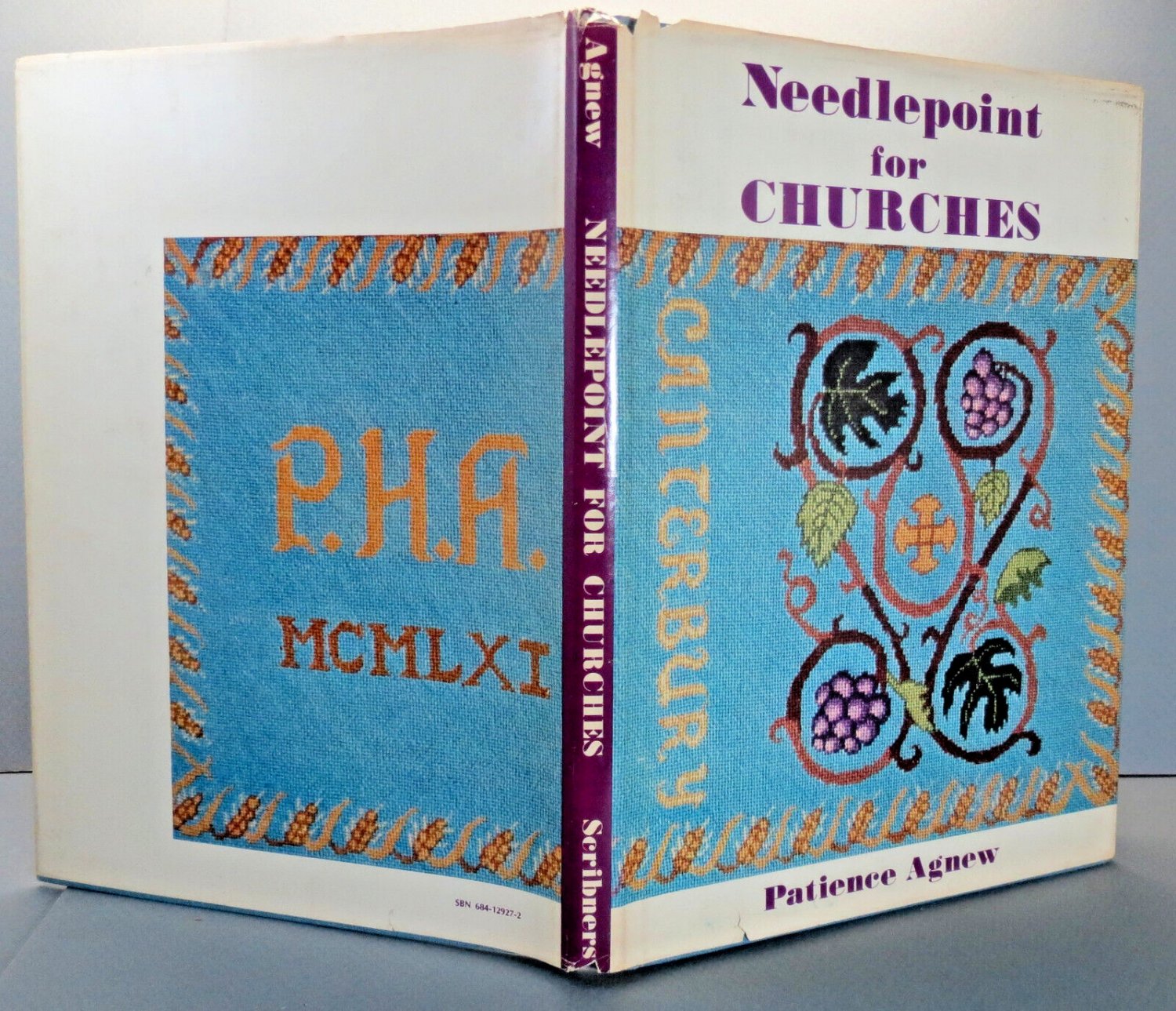 Needpoint for Churches by Patience Agnew Hardcover 1972