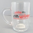 R M Wilson Mining Company Mug Clear w/ Colorful Logo