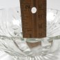 Anchor Hocking Oyster & Pearl Burple Bubble Small Clear Footed Serving Dish MCM