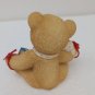 Cherished Teddies Bear holding N-O-E-L 1996  Christmas Theme