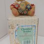 Cherished Teddies Bear holding N-O-E-L 1996  Christmas Theme