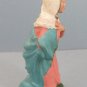VTG Fontanini Kneeling Mary Antique w/ Murphy's Dept store Sticker Still Present