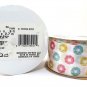 Offray Ribbon, Donuts Theme 1 1/2 inch Grosgrain Polyester Ribbon, 2x9'