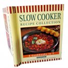 Slow Cooker Recipe Collection - 3 Cookbooks In 1 - Hardcover, Spiral Bound 2001