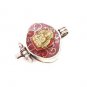Ghau Tibetan Prayer Box Pendant Amulet Tibet Buddhist Shrine Buddha Coral Nepal