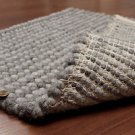 MODERN 2'x3' THICK WOOL HAND-KNOTTED AREA  ACCENT RUG CARPET FOYER KITCHEN BATH