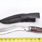 15" Old Gurkha Khukuri Nepalese Knife Full Tang Hand Forged Blade 10"