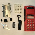 Red case housing cover for motorola MTX8250.LS Radio