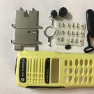 Yellow case housing cover for motorola MTX8250.LS Radio