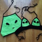 Alien Crop Top Set