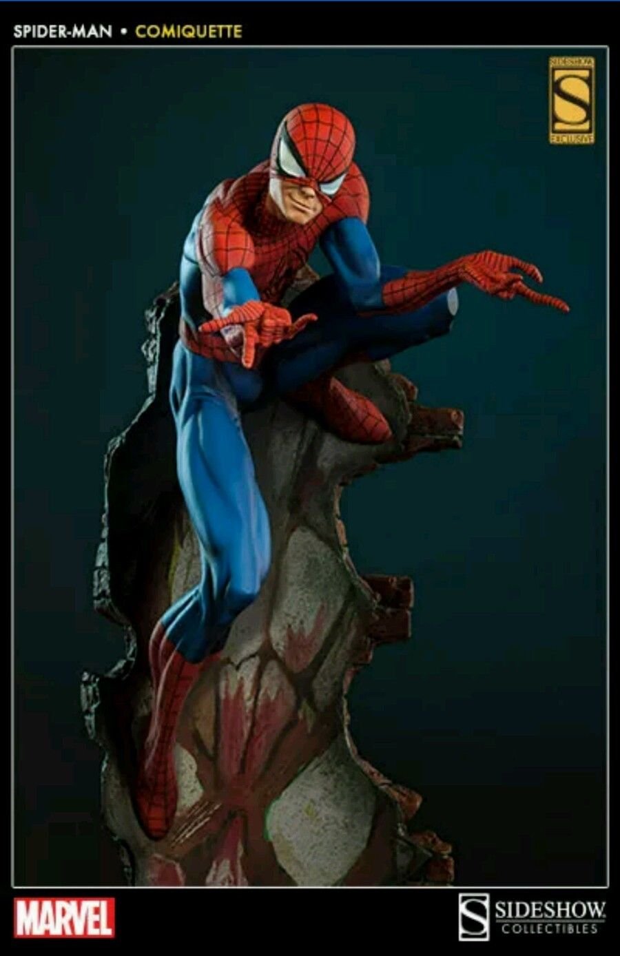 sideshow spiderman comiquette