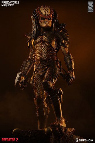 SIDESHOW PREDATOR 2  MAQUETTE STATUE EXCLUSIVE