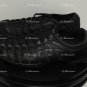 Kenneth Cole Men/Women  Black Leather Fashion Sneakers Sz : 8.5Us - 40,5EUR