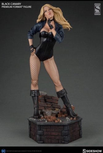 SEALED Sideshow DC Comics Black Canary Premium Format Statue Exclusive! #6/1000