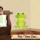 Frog Wall Decal (full color) SMALL -ec
