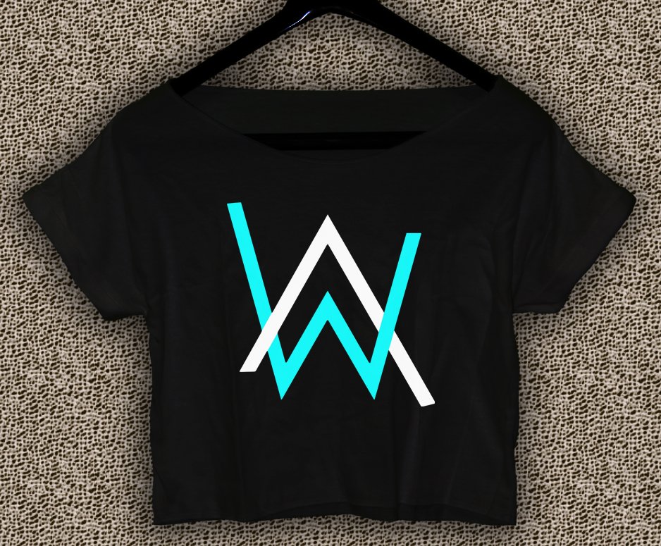 alan walker faded t shirt