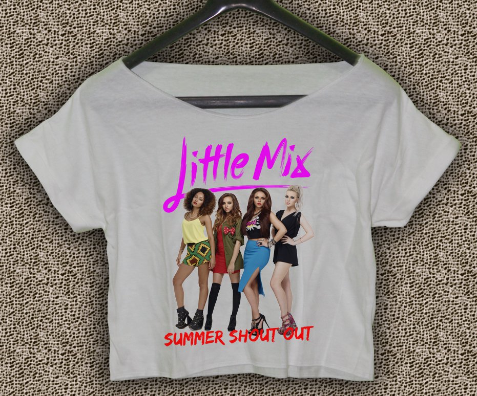 Little mix T-shirt Little mix Crop Top Little mix summer shout out Crop ...