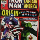 TALES OF SUSPENSE# 63 Mar 1965(7.0 FN/VF)1st SA Origin Captain America Kirby KEY.