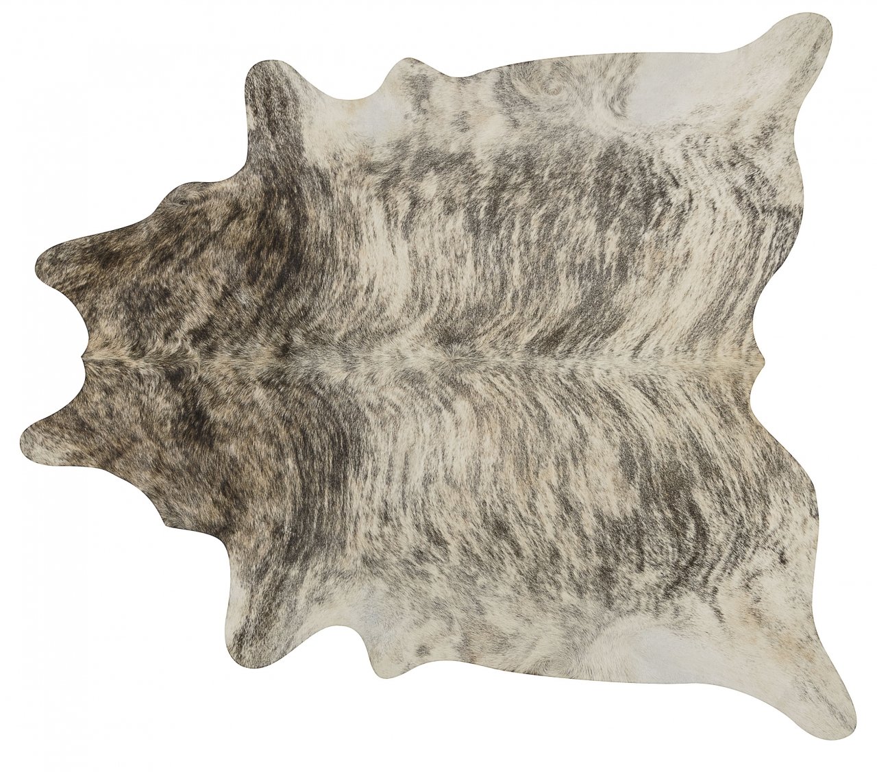 Light Brindle Brazilian Cowhide Area Rug - Size LARGE