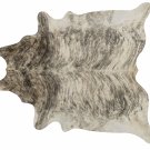 Light Brindle Brazilian Cowhide Area Rug - Size LARGE