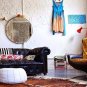 Tricolor Cowhide Area Rug Cow Hide - Size Large
