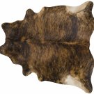Brindle Brazilian Cowhide Rug Cow Hide Area Rugs - Size XL