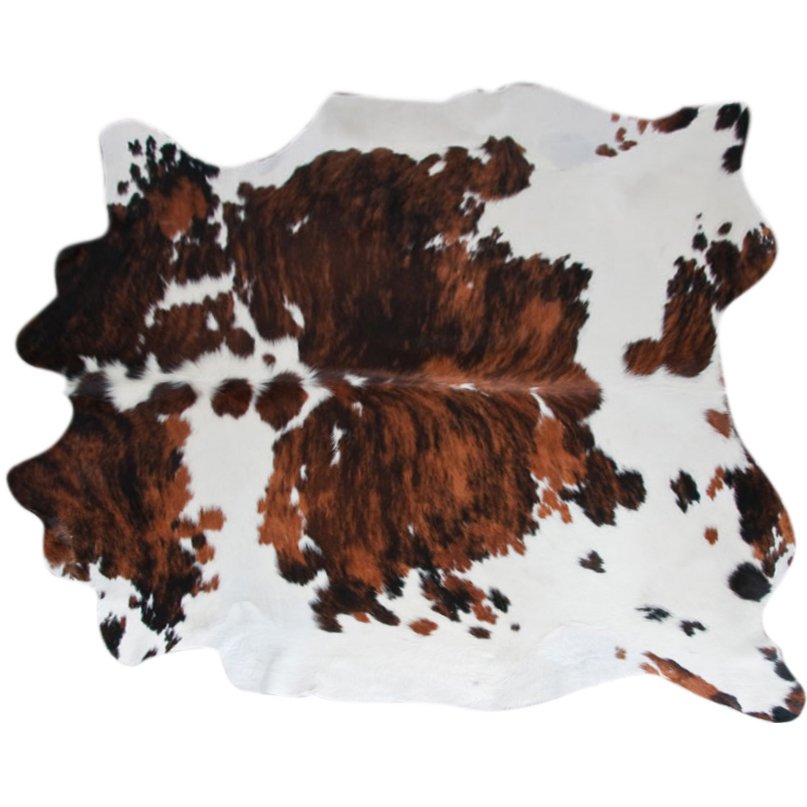 Tricolor Cowhide Rug XXL (8' x 7')