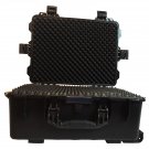 A gun ammo case pluck foam BB-5553 dust and waterproof storage black