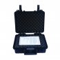 A gun ammo hard case pluck foam BB-0660 dust and waterproof storage black