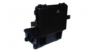 Medical hard case pluck foam BB-5553 dust and waterproof storage black