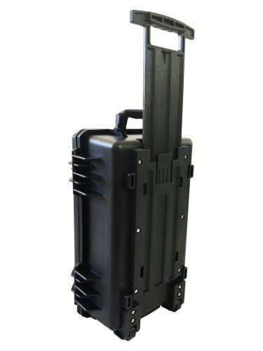 Tool case pluck foam BB-2666 dust and waterproof storage Black