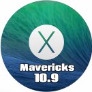 macOS 10.9 Mavericks DVD Operating System Full Install, Upgrade, Repair bootable media