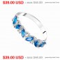 Sapphire Engagement Ring Stacking Ring Thin Engagement Ring Promise Band Thin Wedding Band
