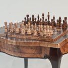 Chess. Gift. Personalised. Wood. Chess table. Wooden. Carving.
