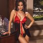 CHIFFON BABY DOLL & G-STRING SIZE (LARGE 37-40)