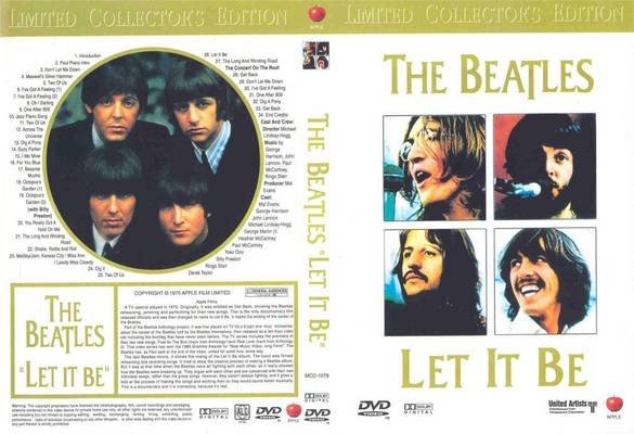 The Beatles : Let It Be (1970) - Collector&Acirc;&acute;s Edition DVD